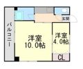 青山マンションの間取り画像