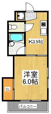 第3木村ビルの間取り画像