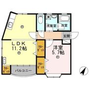 ツインハウス木村 Bの間取り画像