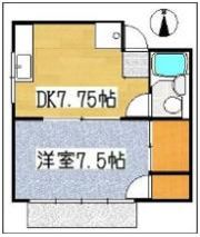 堀口アパートの間取り画像