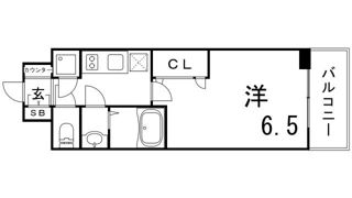 エスプレイス神戸ハーバーウエストの間取り画像