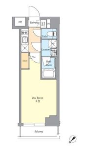 AIFLAT渋谷西原の間取り画像