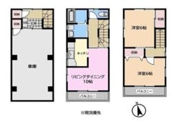 南前川戸建の間取り画像