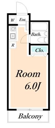 堀江新井マンションの間取り画像