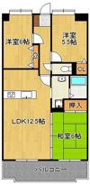 クレセール守恒の間取り画像