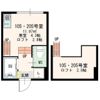 シャンブル東新宿の間取り画像
