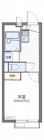 レオパレスアバンティの間取り画像