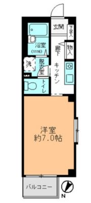フォブール長楽寺の間取り画像