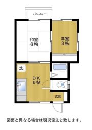 コーポ篠塚の間取り画像