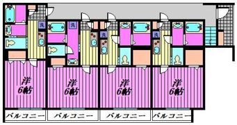 Mark Duo朝霞台の間取り画像