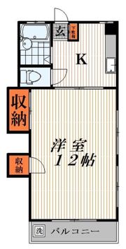 藤山レジデンスの間取り画像