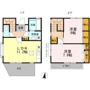 メゾネットそよ風 Aの間取り画像