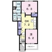 エレガンテ・アロッジオKの間取り画像