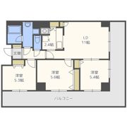 樹樹ガーデンの間取り画像