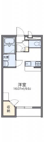レオパレス双柳1番館の間取り画像