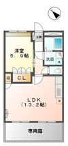 エスポワール・Mの間取り画像