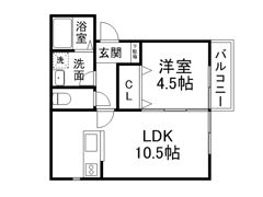 グランレーヴ上沢の間取り画像