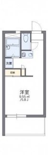 レオパレス栗林の間取り画像