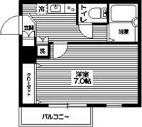 スカイコート練馬桜台の間取り画像