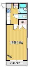 エトワール矢城C棟の間取り画像