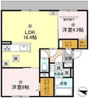 Felice KOZU(フェリーチェコウズ)の間取り画像