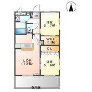 メイプルタウンBの間取り画像