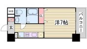 CITYSPIRE新神戸の間取り画像