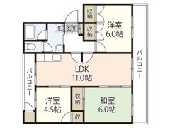ウインベル井口の間取り画像
