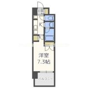 パークフラッツ江坂の間取り画像
