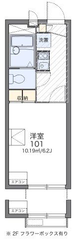 レオパレスユイカーナの間取り画像