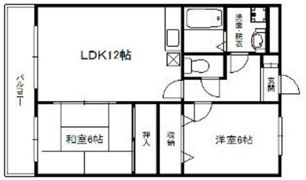 ベルビュ21の間取り画像