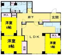 ヴィラモノエの間取り画像