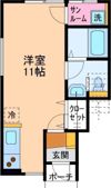ボヌール A棟の間取り画像