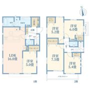 南大泉2丁目戸建 1号棟の間取り画像