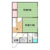 北美台ハイツの間取り画像