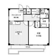 ノアール岡町の間取り画像