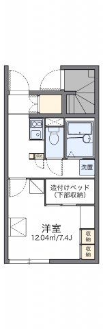 レオパレスレミナール並木の間取り画像