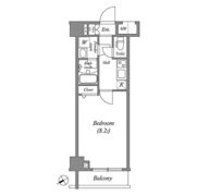 GENOVIA西高島平skygardenの間取り画像
