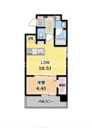 アプリーレ大阪城北の間取り画像