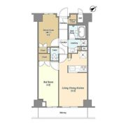 市谷台町坂フロントの間取り画像