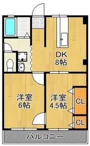 第2白石ビルの間取り画像