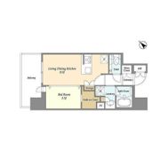 ライトテラス蔵前の間取り画像