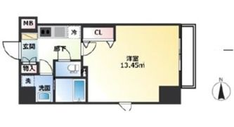 ジュンカルム錦糸町の間取り画像