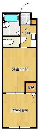 MOON赤坂 B棟の間取り画像