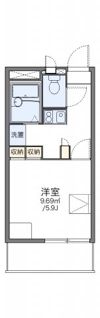 レオパレス西砂川の間取り画像