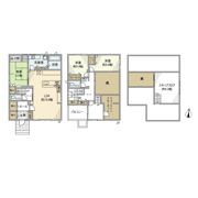 前熊一ノ井戸建の間取り画像