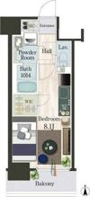 パートナーズ今池の間取り画像