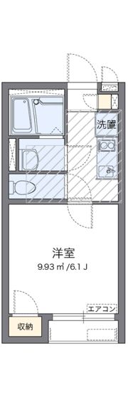 レオネクストエースの間取り画像