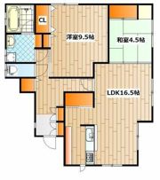 岡村戸建の間取り画像