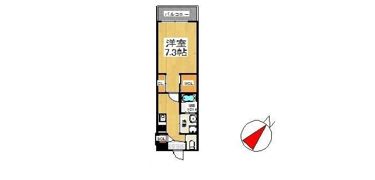 ウイングス戸畑の間取り画像